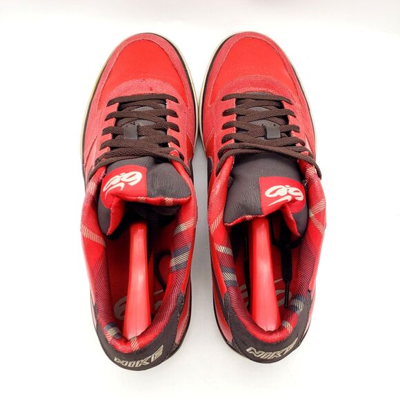 NIKE Mavrk 6.0 Low Men's 12 Skateboarding Shoes 313067-602 Red Brown 2010 - Picture 6 of 10